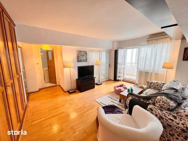 Apartament cu 2 camere semidecomandat, mobilat în Știrbei Vodă