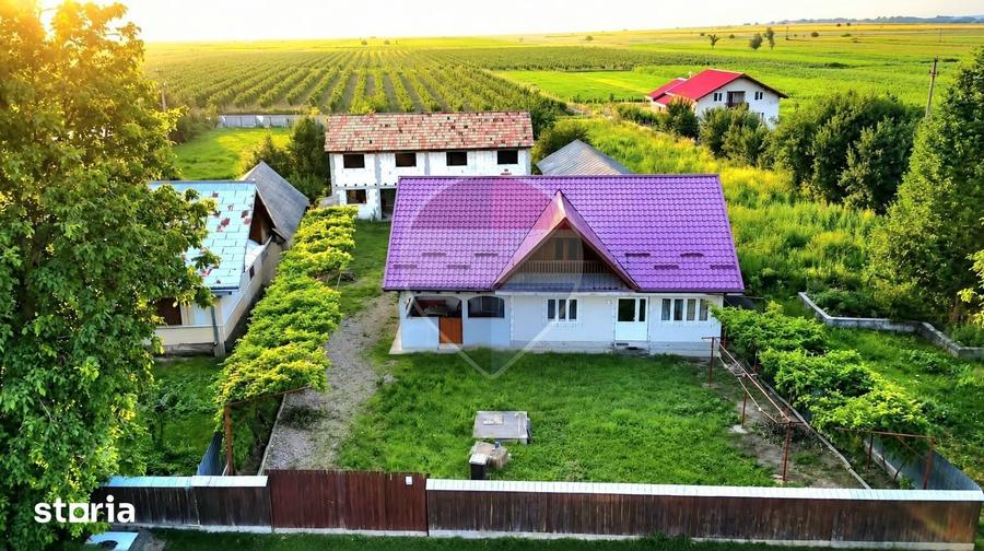Casă cu 3 camere cu Teren 2100 Mp în Valea lui Ion