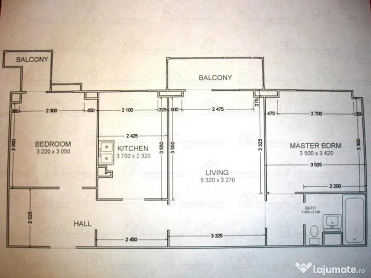 Apartament cu 3 camere semidecomandat, mobilat în Iancului