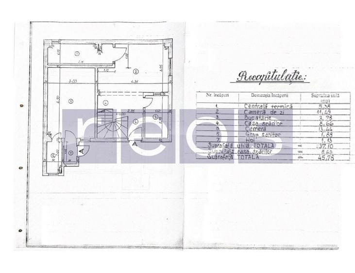 Casă individuală cu 5 camere cu Canalizare în Domenii
