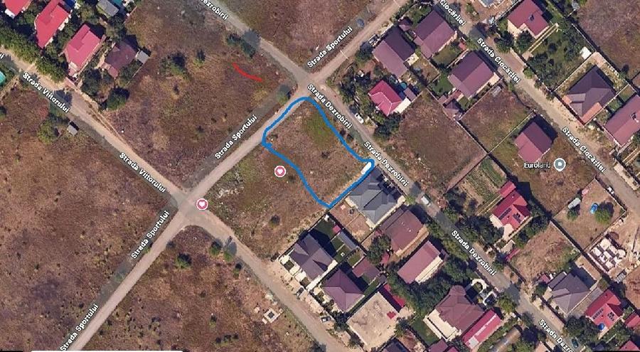 Teren de 1141 mp, în Glina