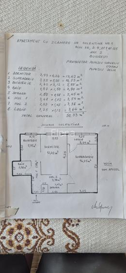 Apartament 2 camere de vinzare Obor