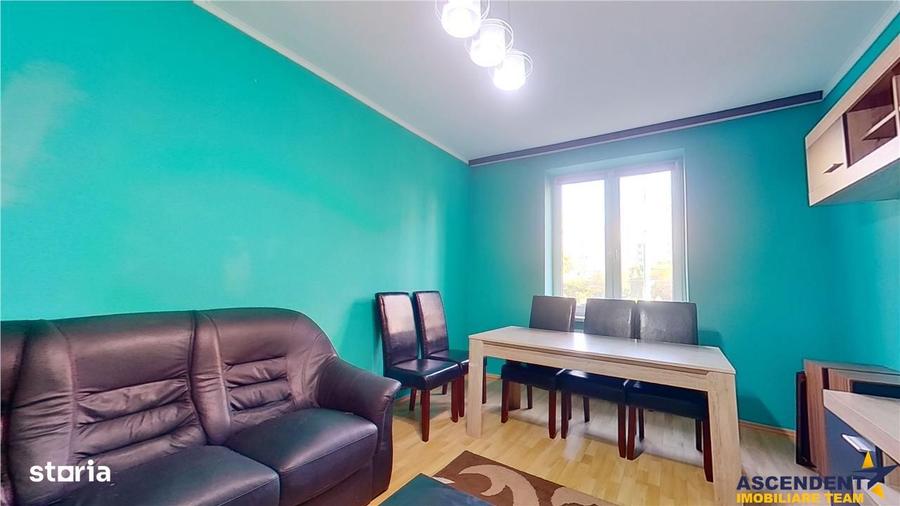 Apartament cu 3 camere decomandat în Est