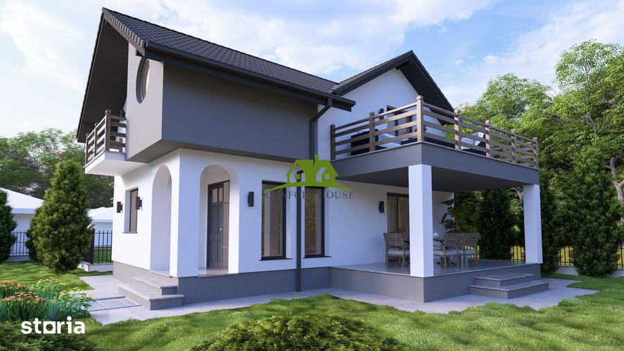 Casă cu 5 camere cu Teren 503 Mp în Mihăești