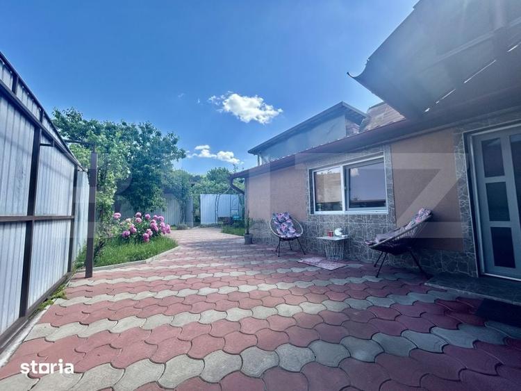 Casă cu 3 camere cu Teren 1200 Mp în Central