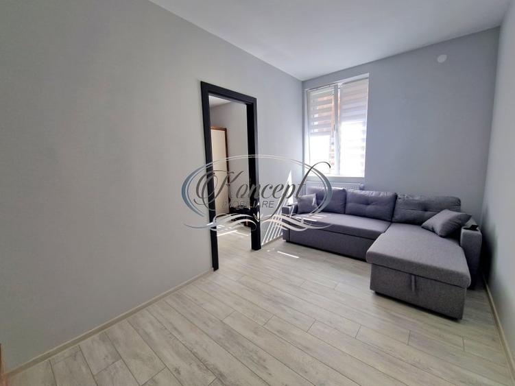 Apartament cu 2 camere semidecomandat, mobilat în Horea