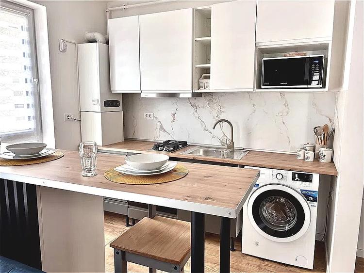 Apartament cu 2 camere decomandat, mobilat în Otopeni