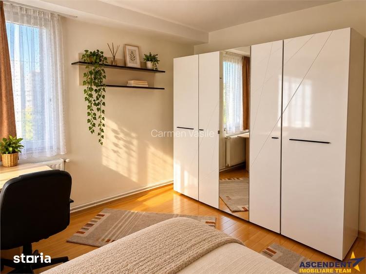 Apartament generos, 90 mp, 3 camere si parcare privata, Grivitei, Bras