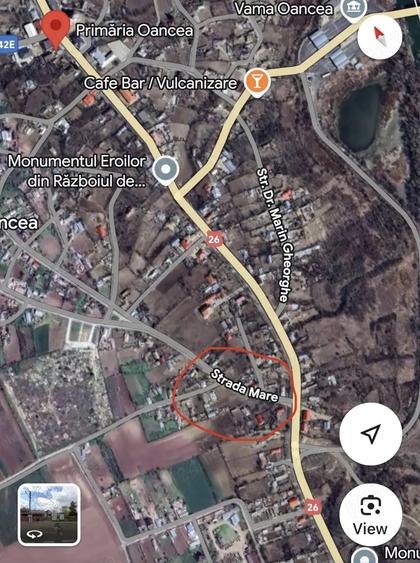 Teren de 3444 mp, în Oancea