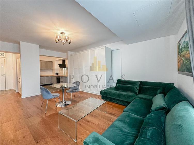 Apartament cu 2 camere semidecomandat, mobilat în Străulești