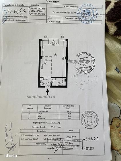 Studio 38mp | Loc de parcare subteran inclus  | Drumul Taberei | - 11
