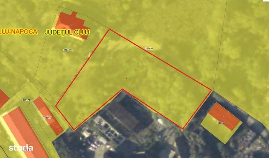 Teren de 3325 mp, în Dâmbul Rotund