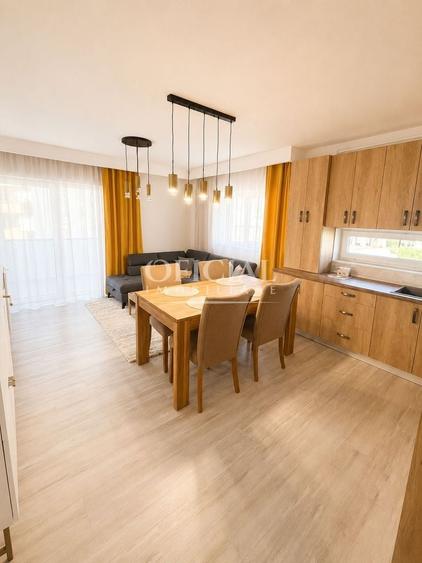 Apartament cu 3 camere semidecomandat, mobilat în Florești