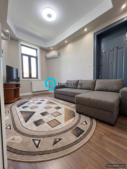 Apartament cu 3 camere semidecomandat în Șerban Vodă