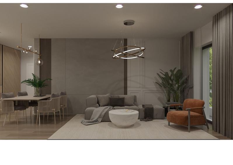 Apartament cu 3 camere în Nord