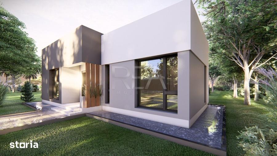 Casa 4 camere parter la *ROSU* stil mediteranean deosebit - Domnesti I - 10