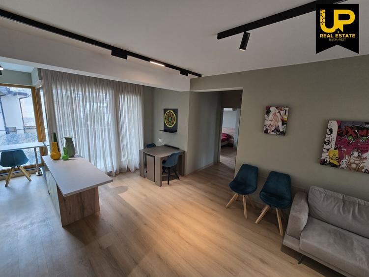 Apartament cu 3 camere semidecomandat, mobilat în Domenii