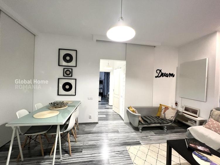 Apartament cu 2 camere semidecomandat, mobilat în Ultracentral