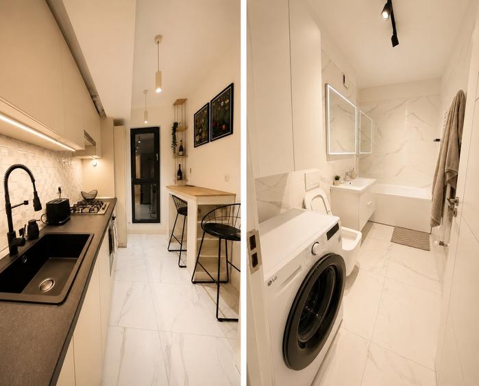 Apartament cu 2 camere decomandat, mobilat în Pipera