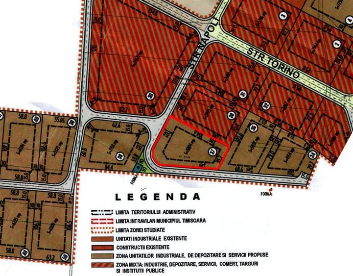 Teren Construcții intravilan de 5804 mp, în Șagului