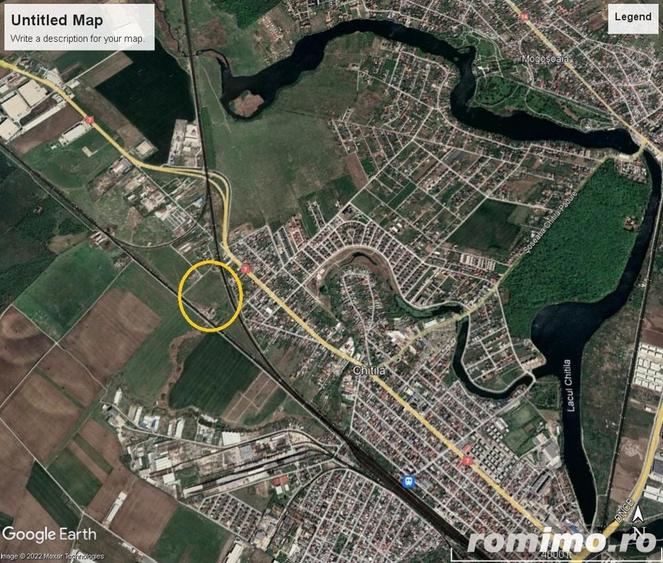 Teren de 34000 mp, în Nord