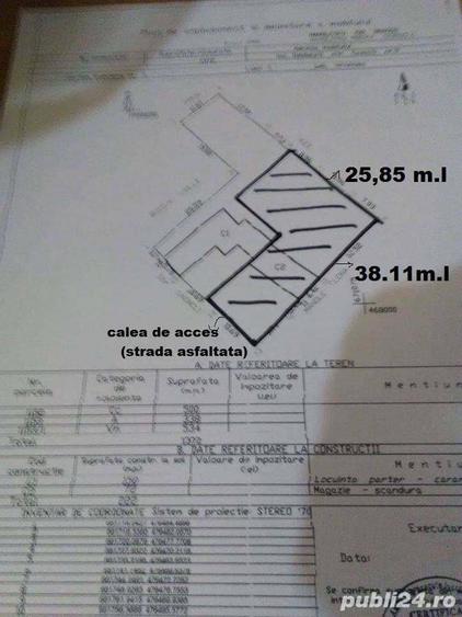 Teren de 686 mp, în Central