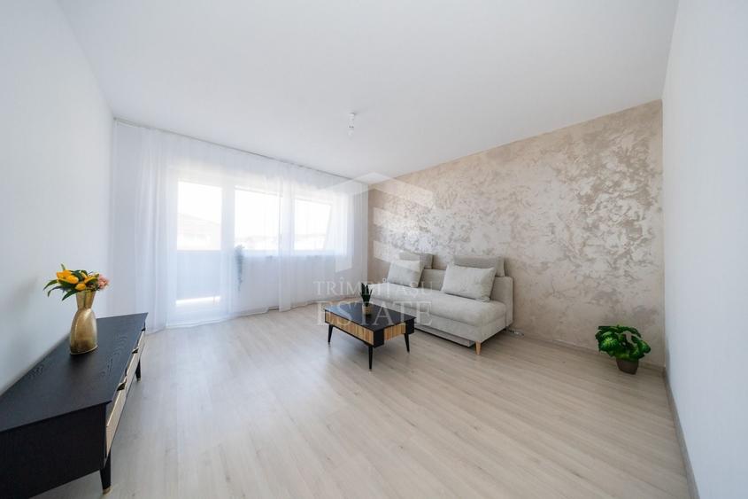 Apartament cu 2 camere decomandat, mobilat în Sânpetru