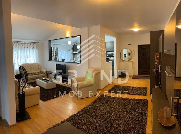 Apartament cu 2 camere semidecomandat, mobilat în Semicentral