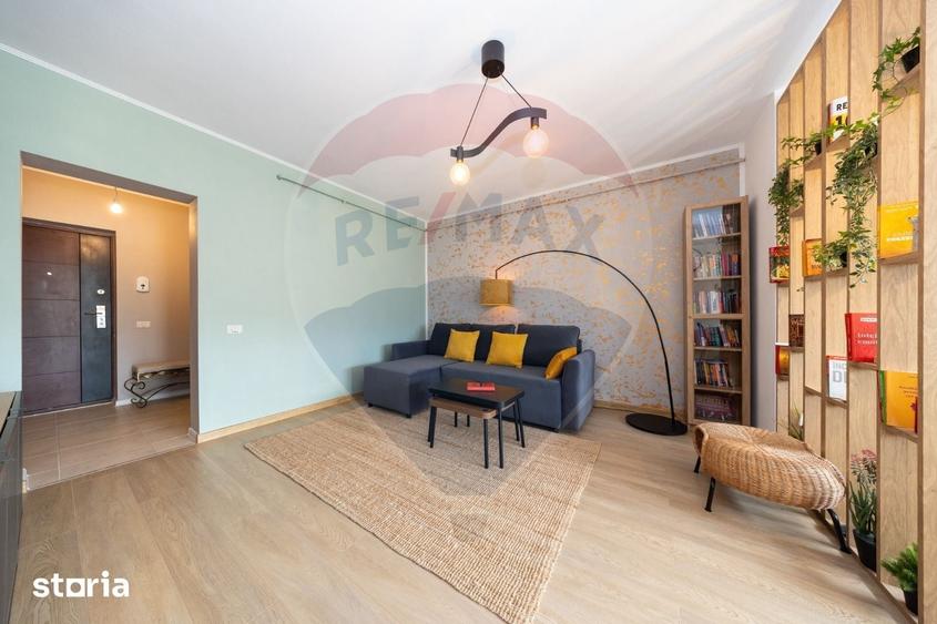 Apartament cu 2 camere în Sânpetru