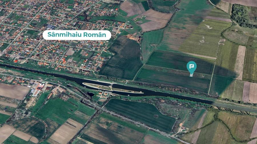 Teren Construcții intravilan de 665 mp, în Sânmihaiu Român