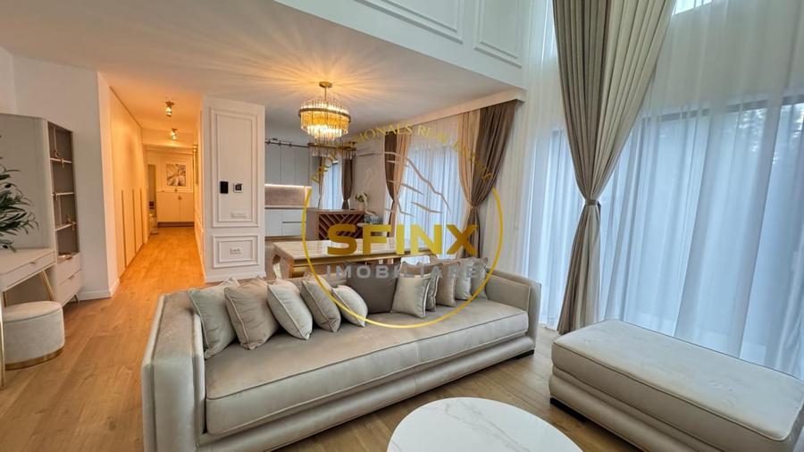 Apartament cu 3 camere decomandat, mobilat în Pipera