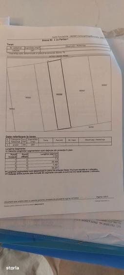 Teren de 860 mp, în Burdea