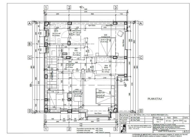 Casă cu 4 camere cu Teren 310 Mp în Cernica