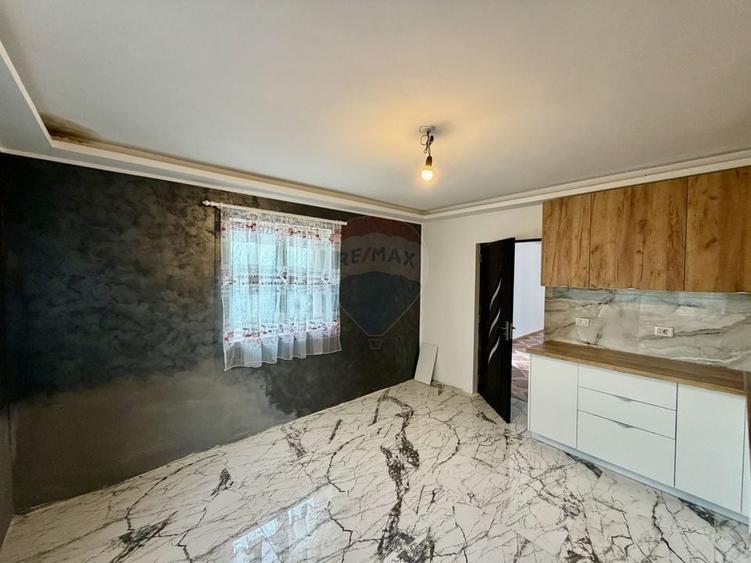 Casă individuală cu 8 camere cu Canalizare în Vulturu