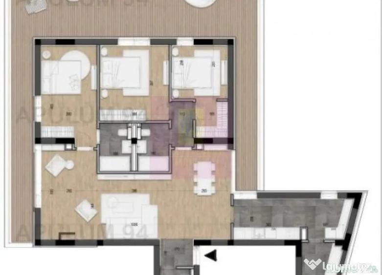 Apartament cu 4 camere decomandat în Grădina Icoanei