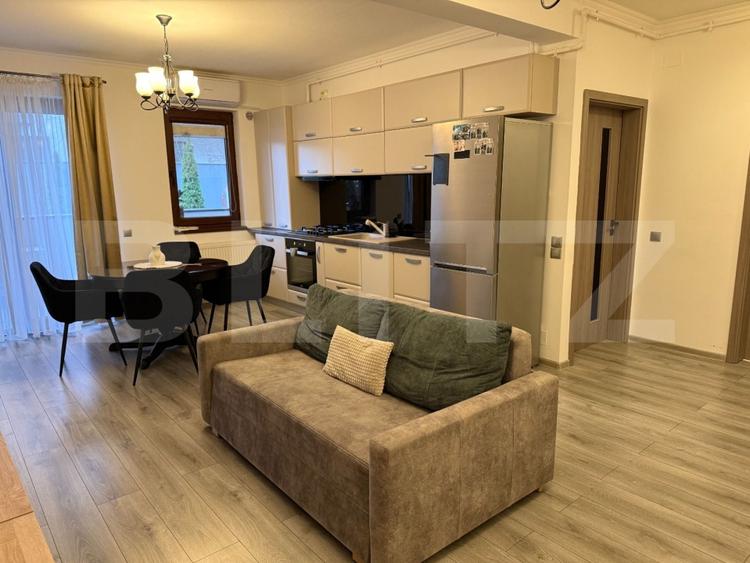 Apartament cu 2 camere semidecomandat, mobilat în Europa