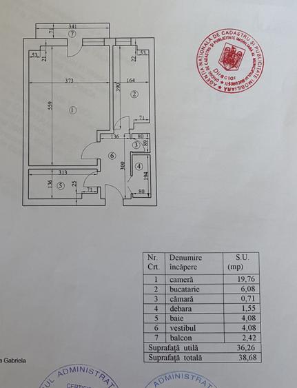 Garsonieră decomandată, mobilată în Tineretului