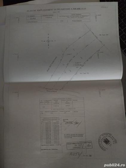 Teren de 1120 mp, în Poiana