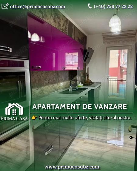 Apartament cu 3 camere decomandat în Orizont