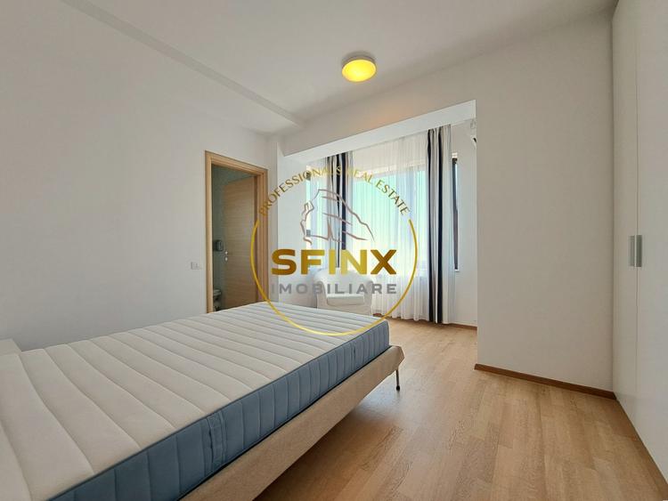 Apartament cu 2 camere semidecomandat, mobilat în Băneasa