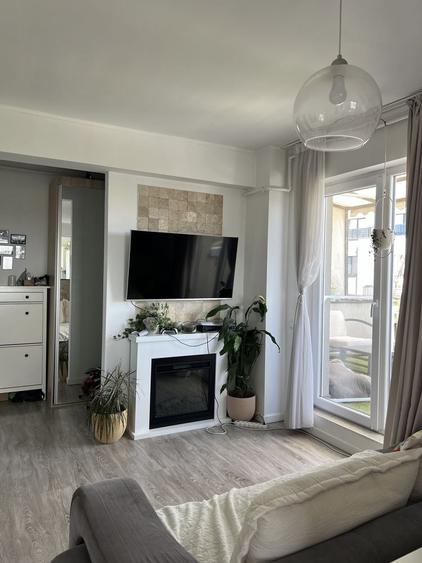 Apartament cu 2 camere nedecomandat în Baciu