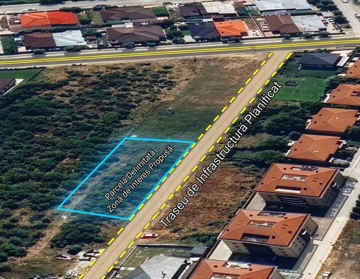 Teren Construcții intravilan de 941 mp, în Mogoșoaia