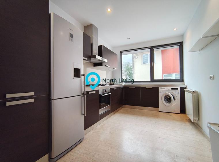 Apartament cu 4 camere semidecomandat, mobilat în Floreasca