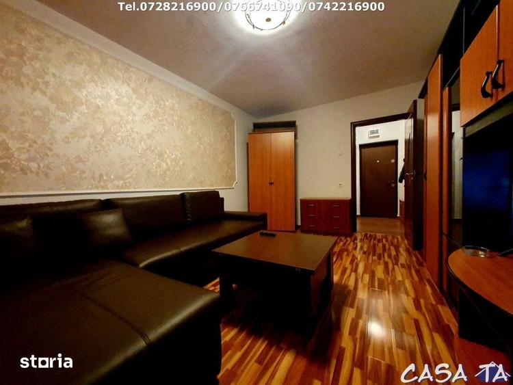 Apartament cu 2 camere decomandat, mobilat în Central