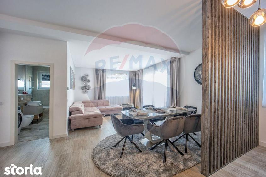 Apartament cu 3 camere decomandat, mobilat în Tractorul — fotografia 3