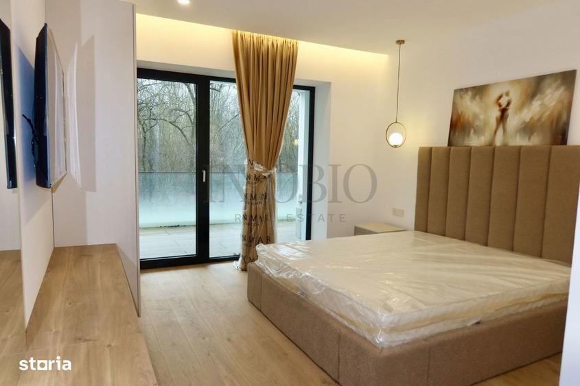 Apartament cu 4 camere, mobilat în Băneasa