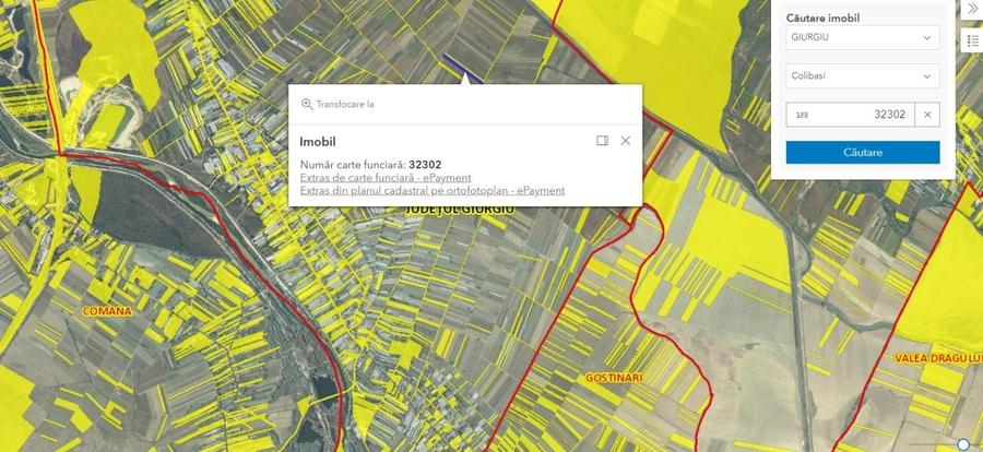 Teren agricol intravilan de 3908 mp, în Colibași