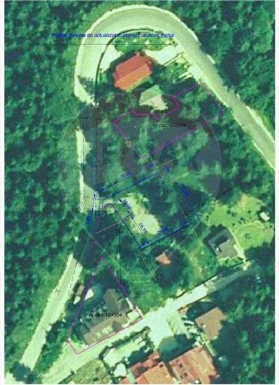 Teren Construcții intravilan de 1000 mp, în Vlădeț - Trei Brazi