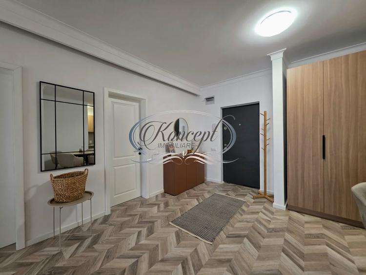 Apartament cu 3 camere semidecomandat, mobilat în Între Lacuri