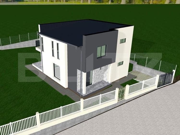 Casă individuală cu 4 camere cu Teren 600 Mp în Baciu